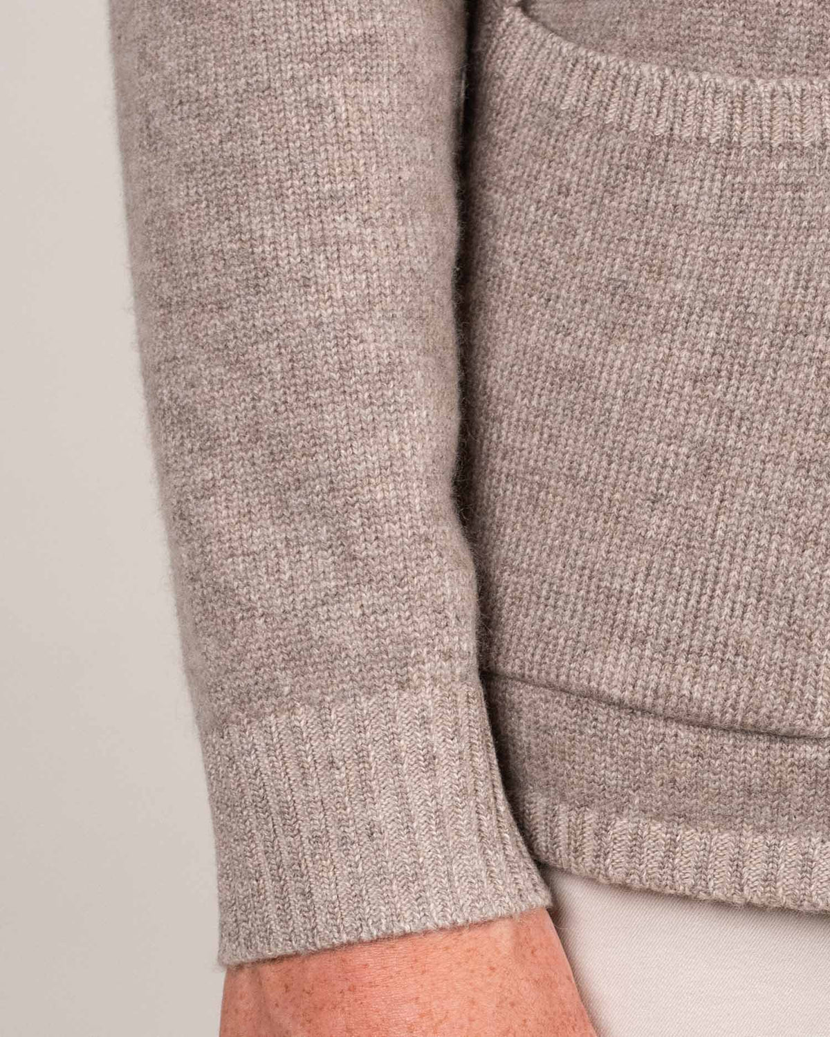 baldassari chevron sweater