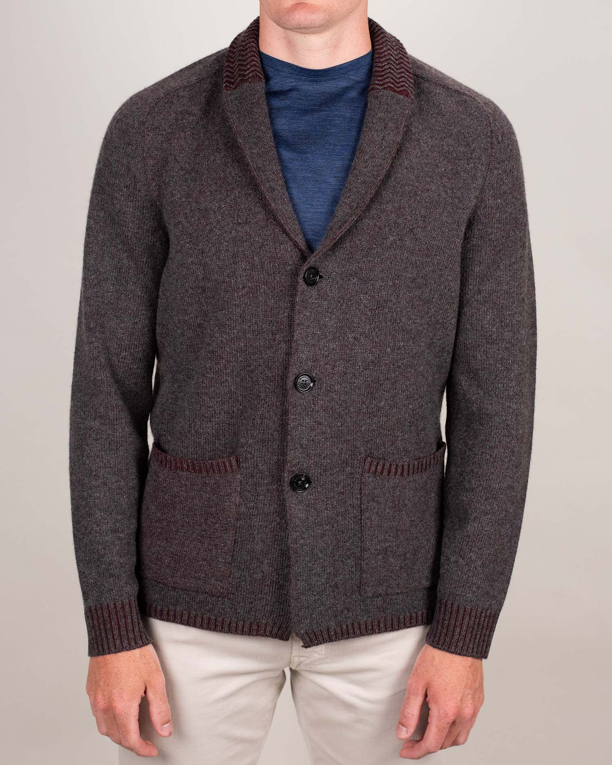 baldassari chevron sweater