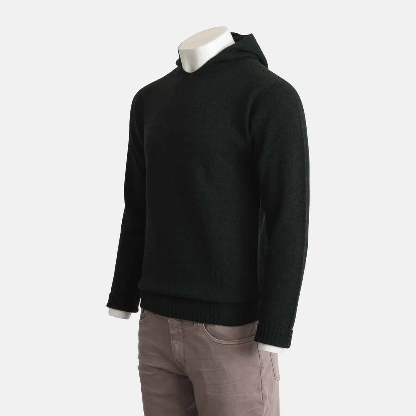 Khaki’s of Carmel - Fradi Wool Knit Hoodie in Green