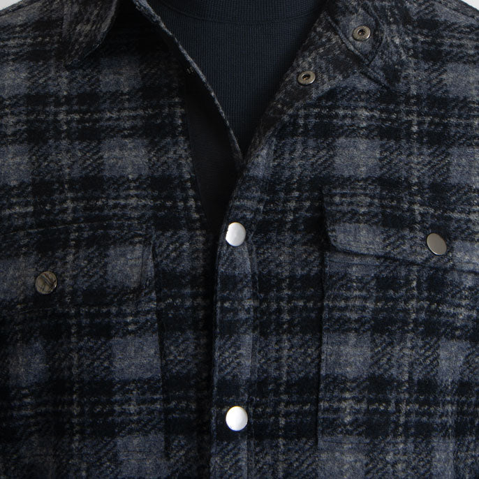 STUDIO TOMBOY wool-blend Shirt Jacket - Farfetch
