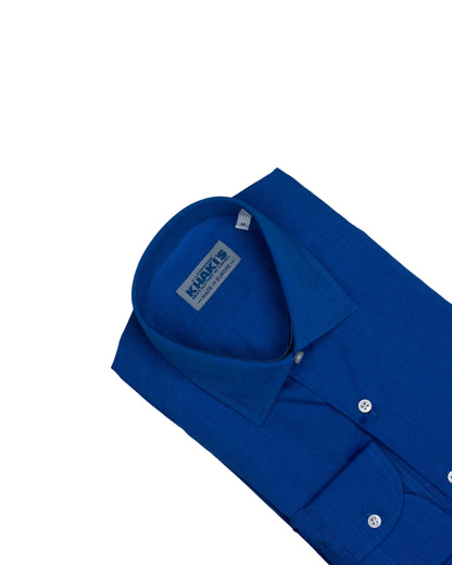 khakis brand indigo print shirt