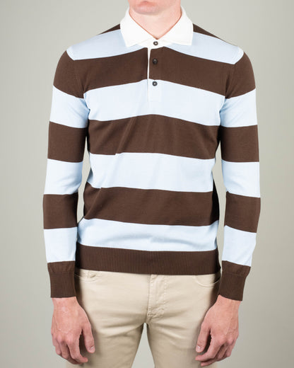 khakis brand rugby knit polo
