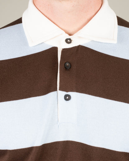khakis brand rugby knit polo