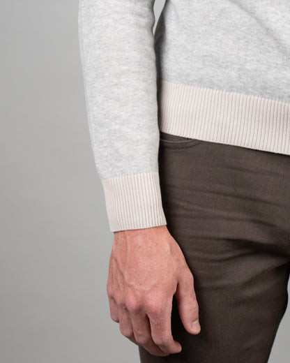 khakis brand full zip cardigan