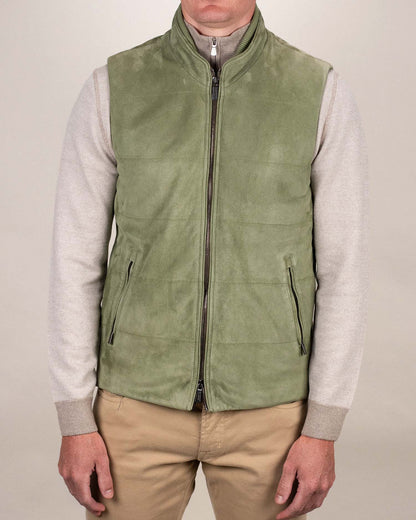 baldassari suede vest