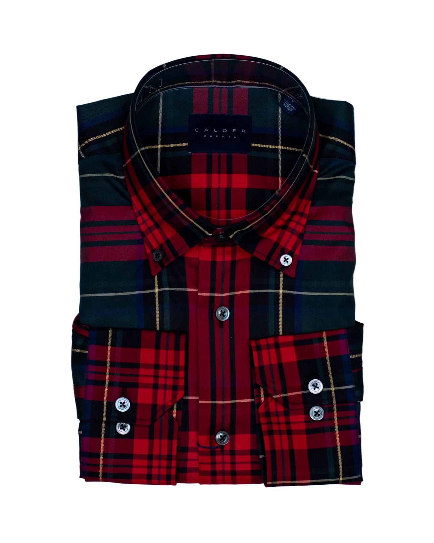 calder red plaid shirt