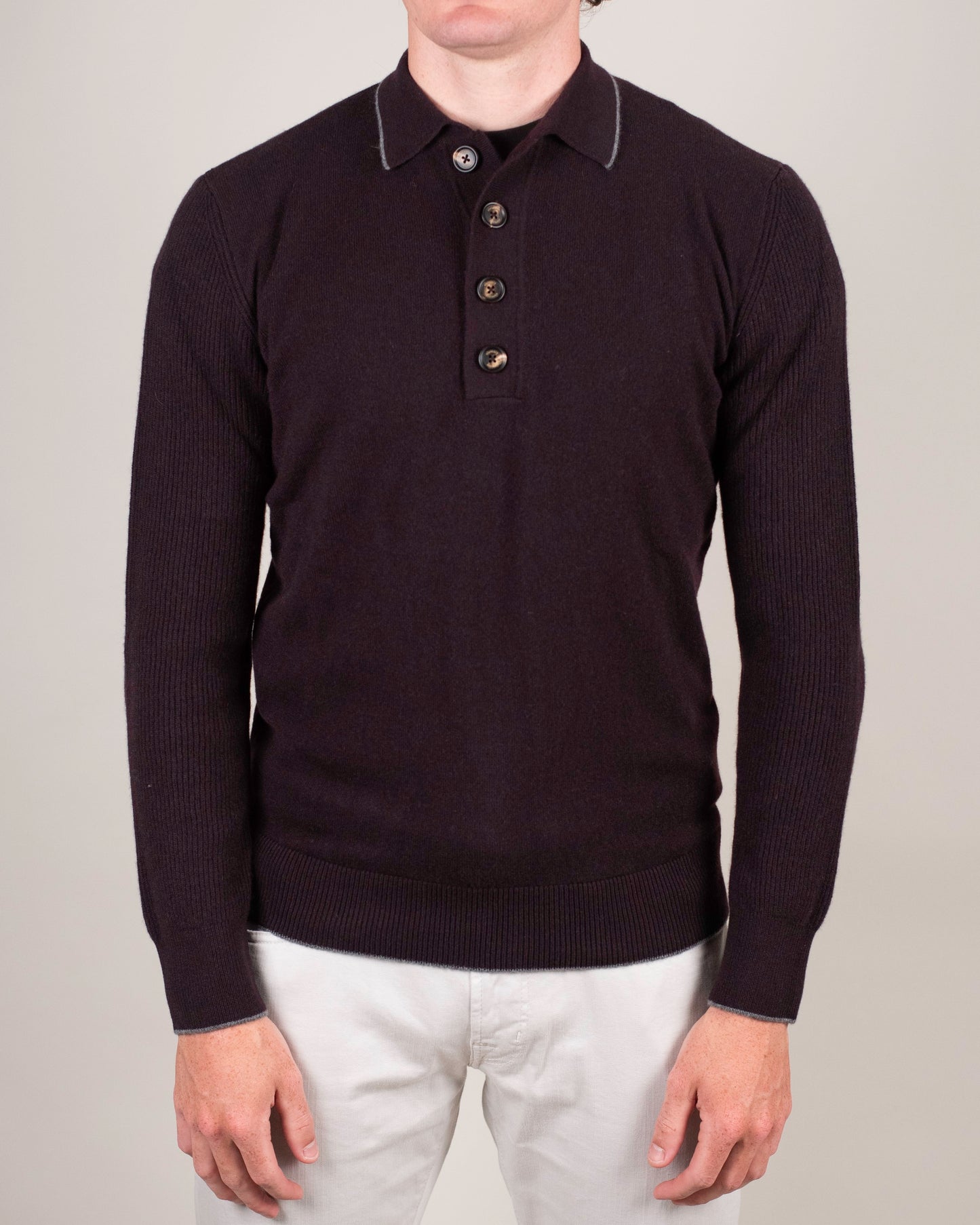 eleventy cashmere polo