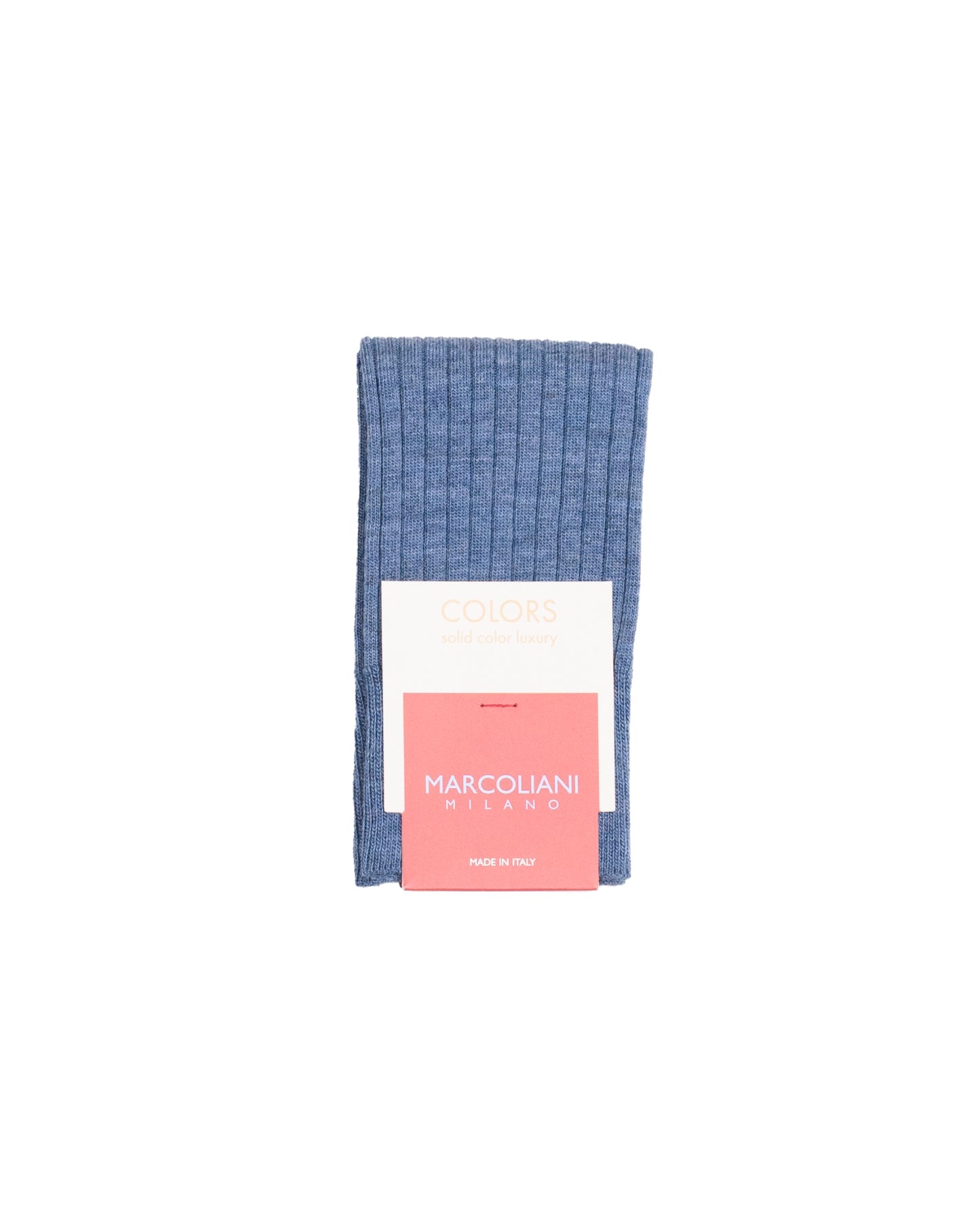 marcoliani milano ribbed wool sock