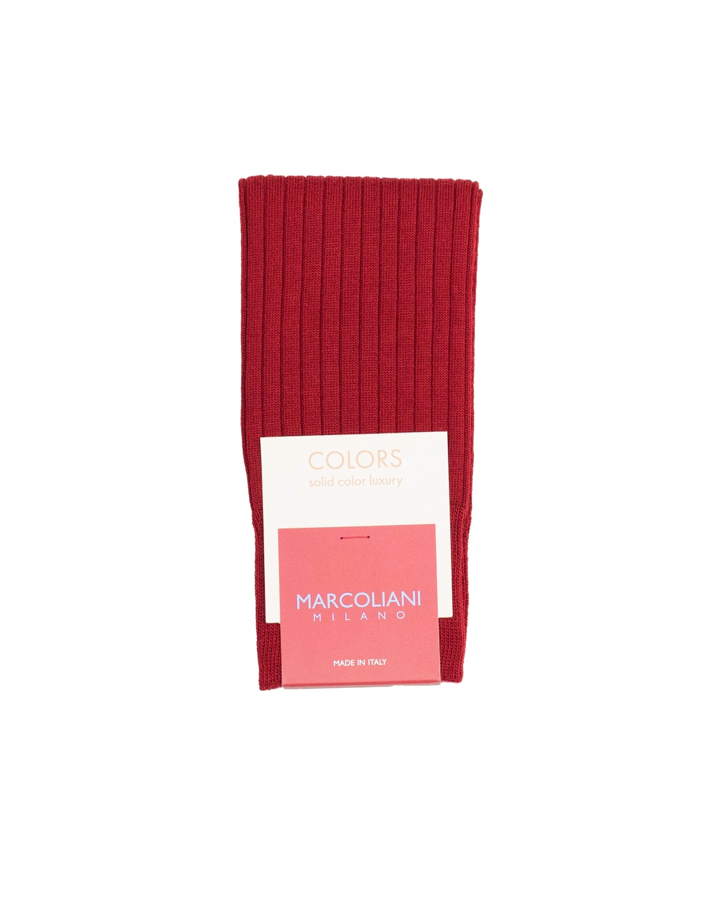 marcoliani milano ribbed wool sock