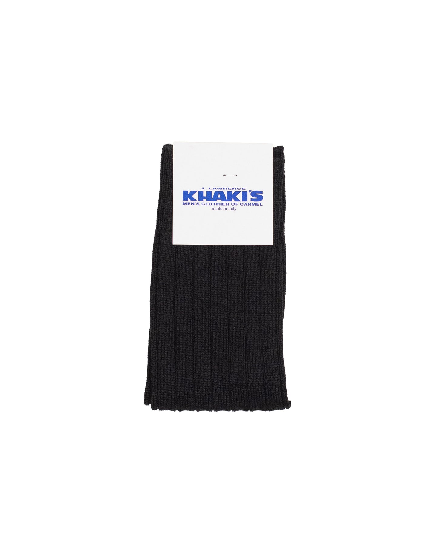 khakis brand merion wool rib sock