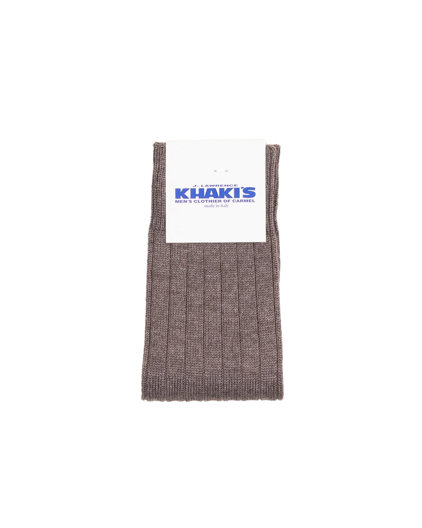 khakis brand merion wool rib sock