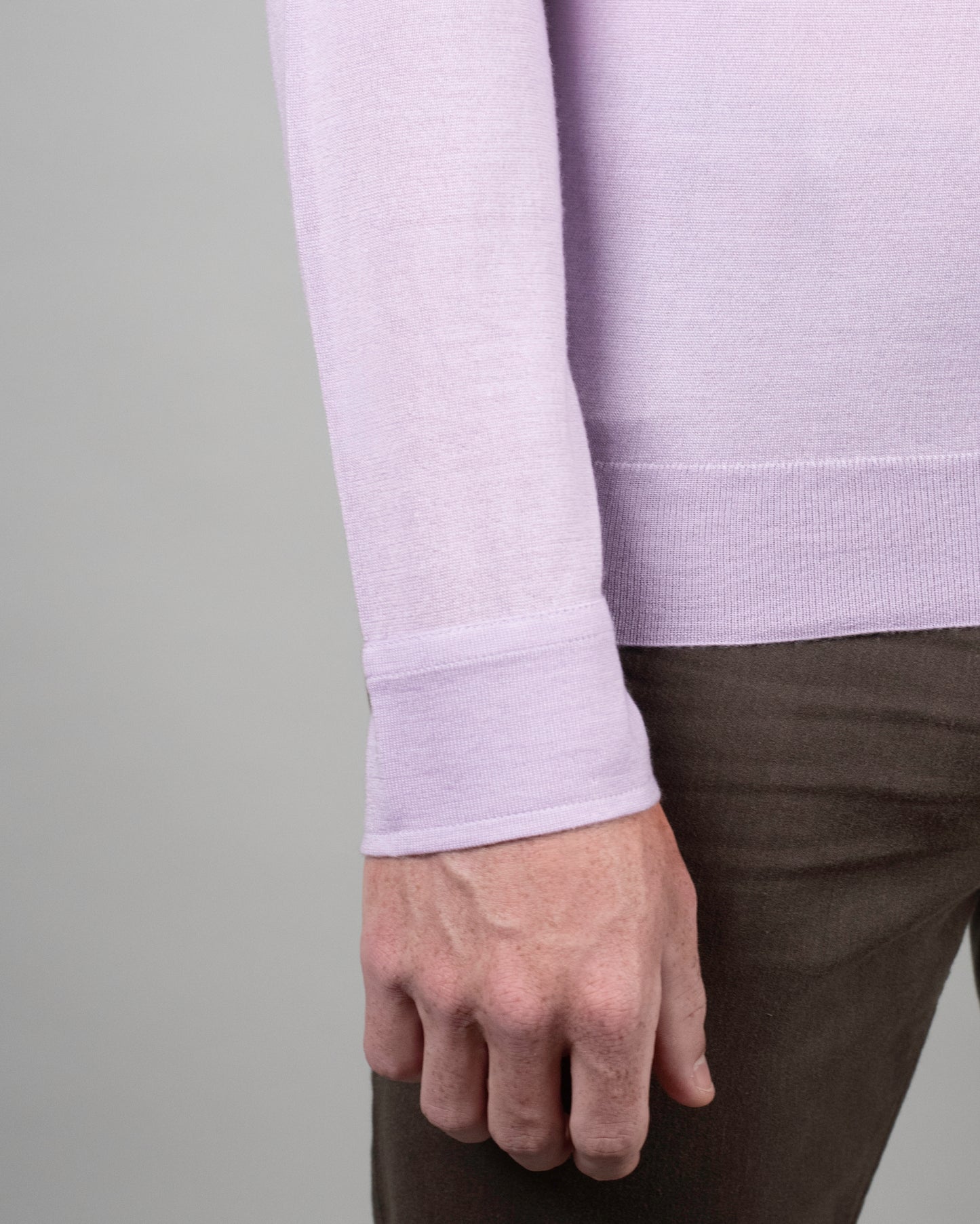 isaia pink cashmere polo