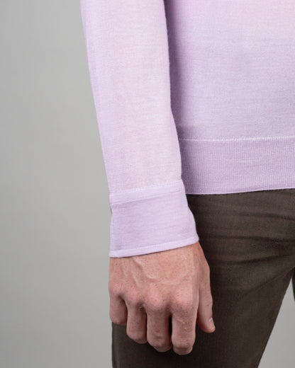 isaia pink cashmere polo
