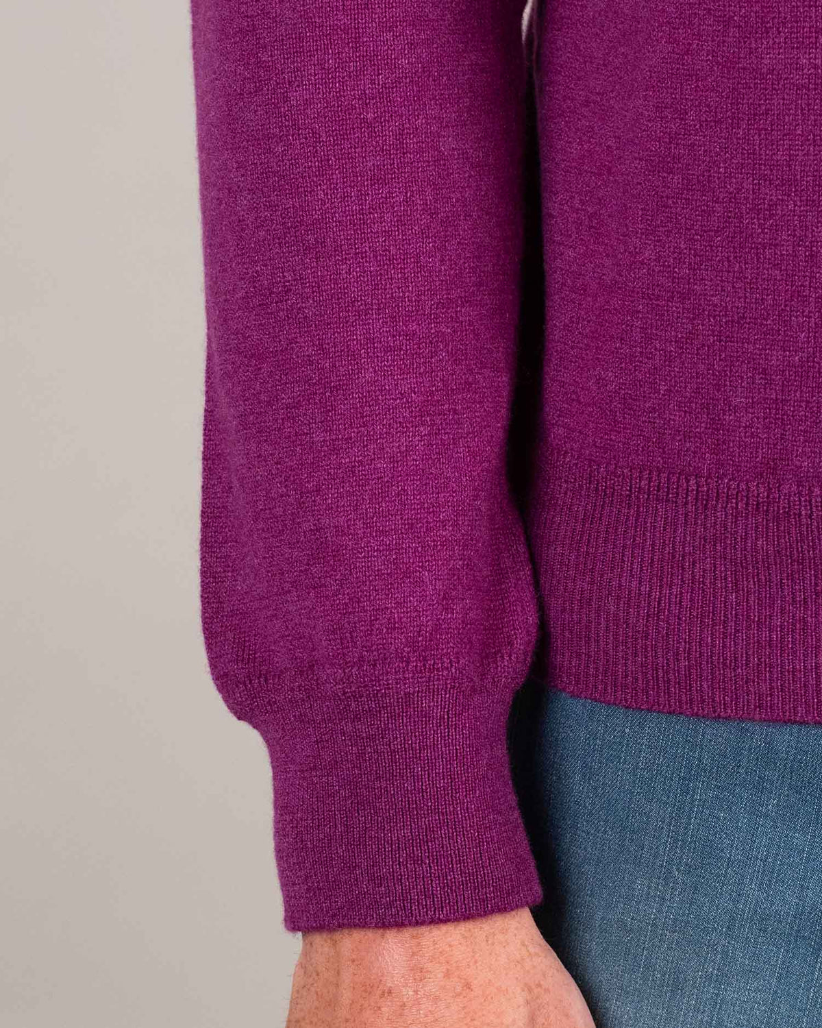 isaia cashmere zip sweater