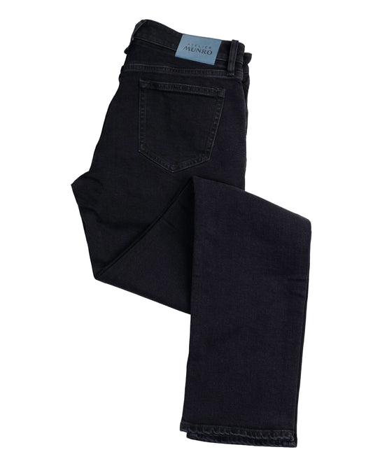 khakis brand washed black selvedge 5pkt