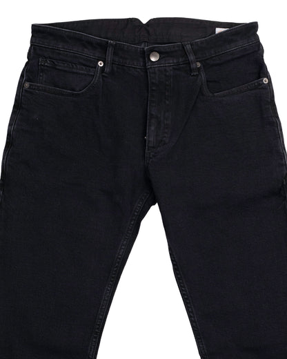 khakis brand washed black selvedge 5pkt