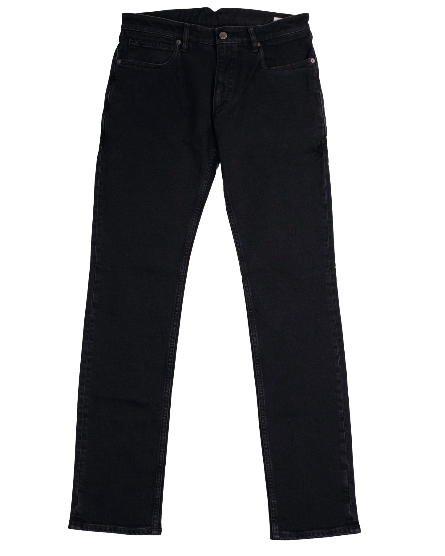 khakis brand washed black selvedge 5pkt