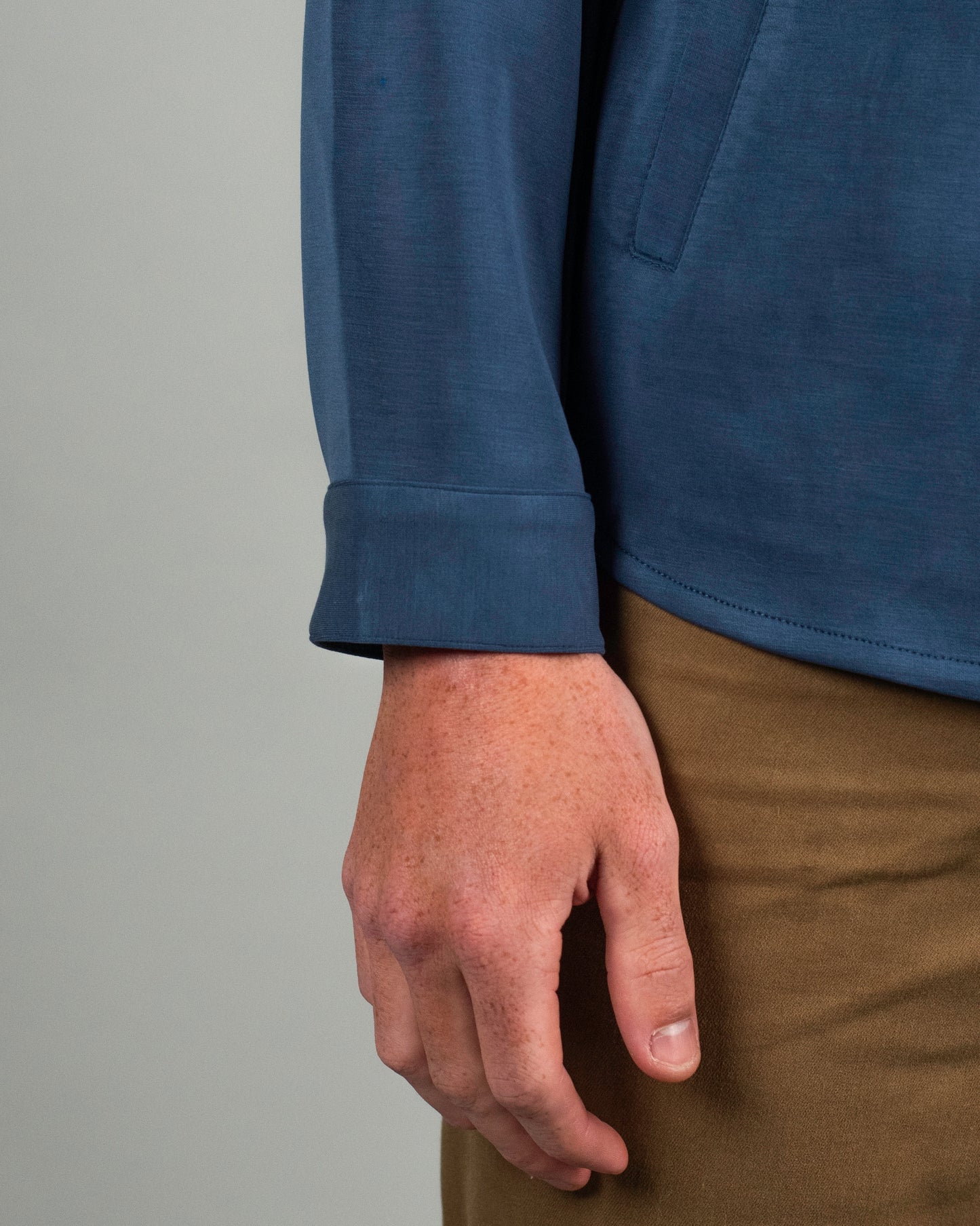 khakis brand double knit chore coat