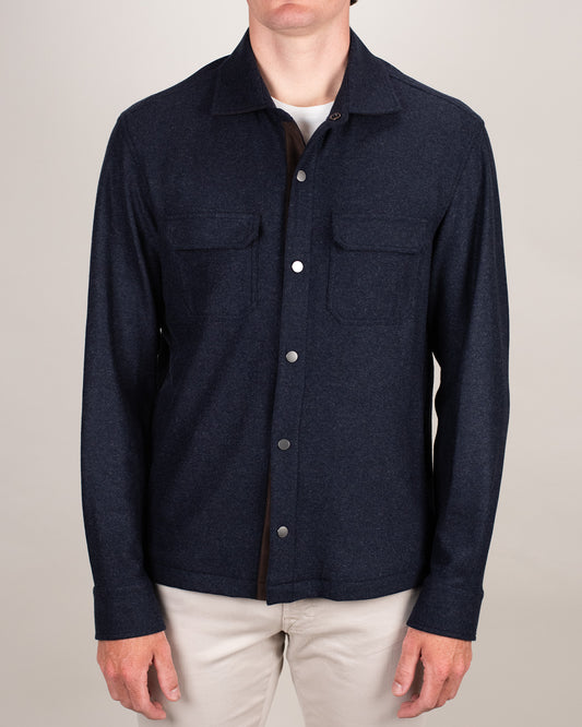 baldassari snap overshirt jacket