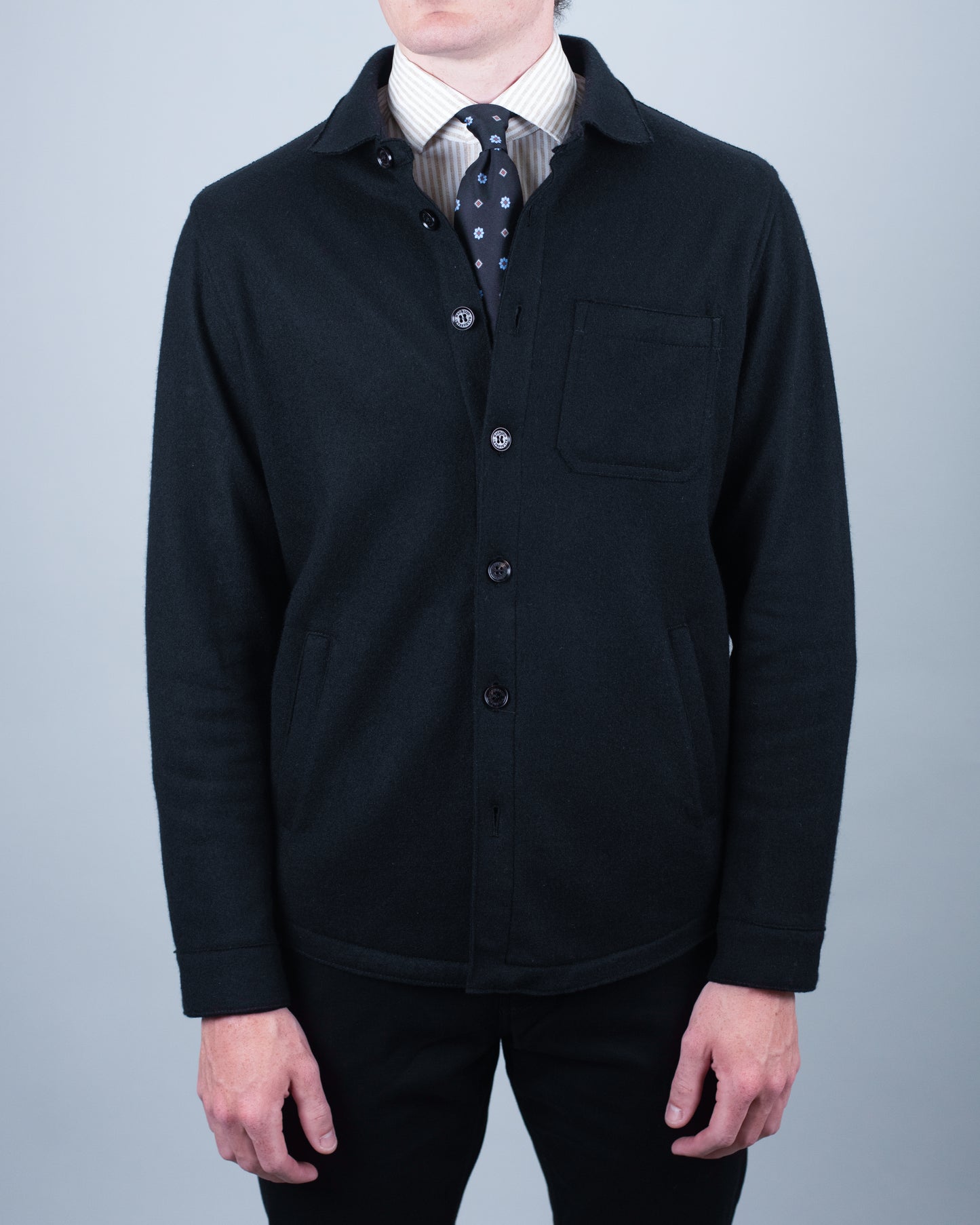 khakis brand cashmere shirt jacket