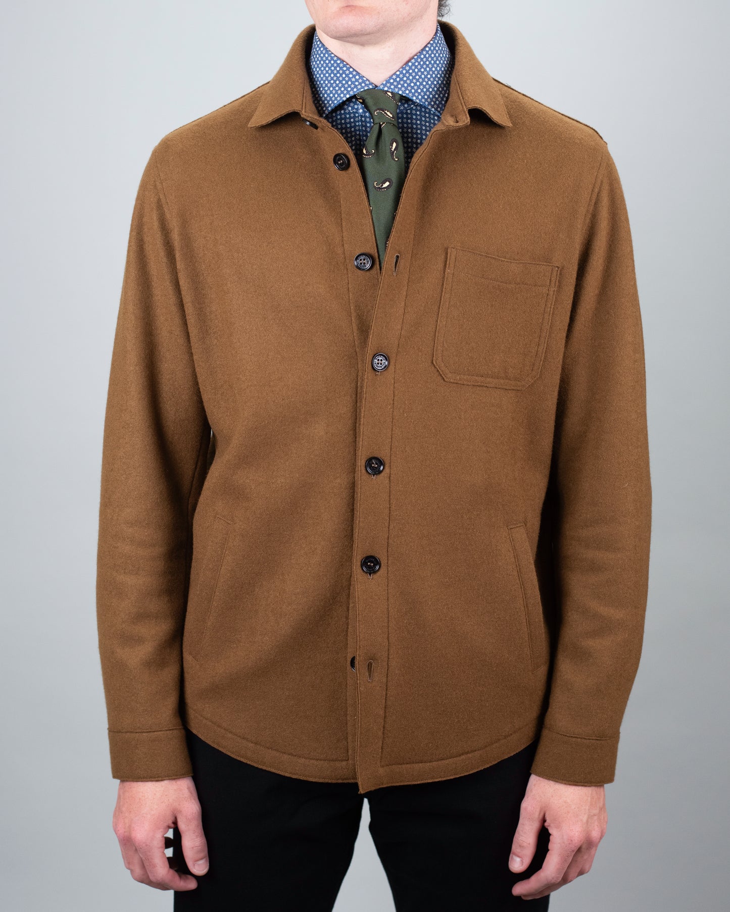 khakis brand cashmere shirt jacket
