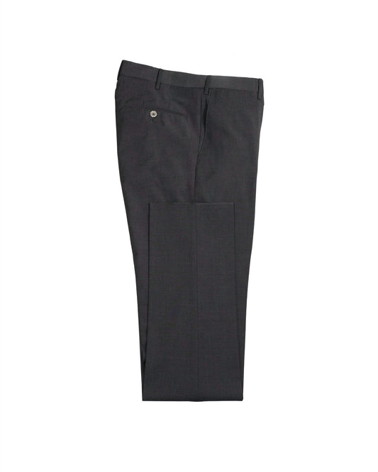 pt01 charcoal travel wool pant