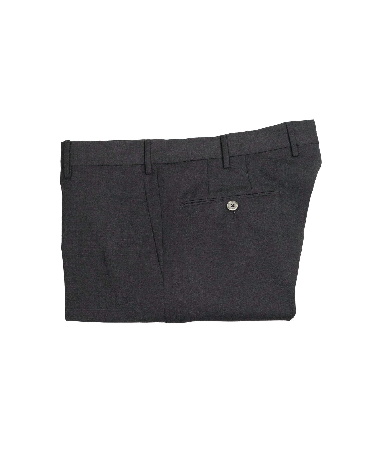 pt01 charcoal travel wool pant