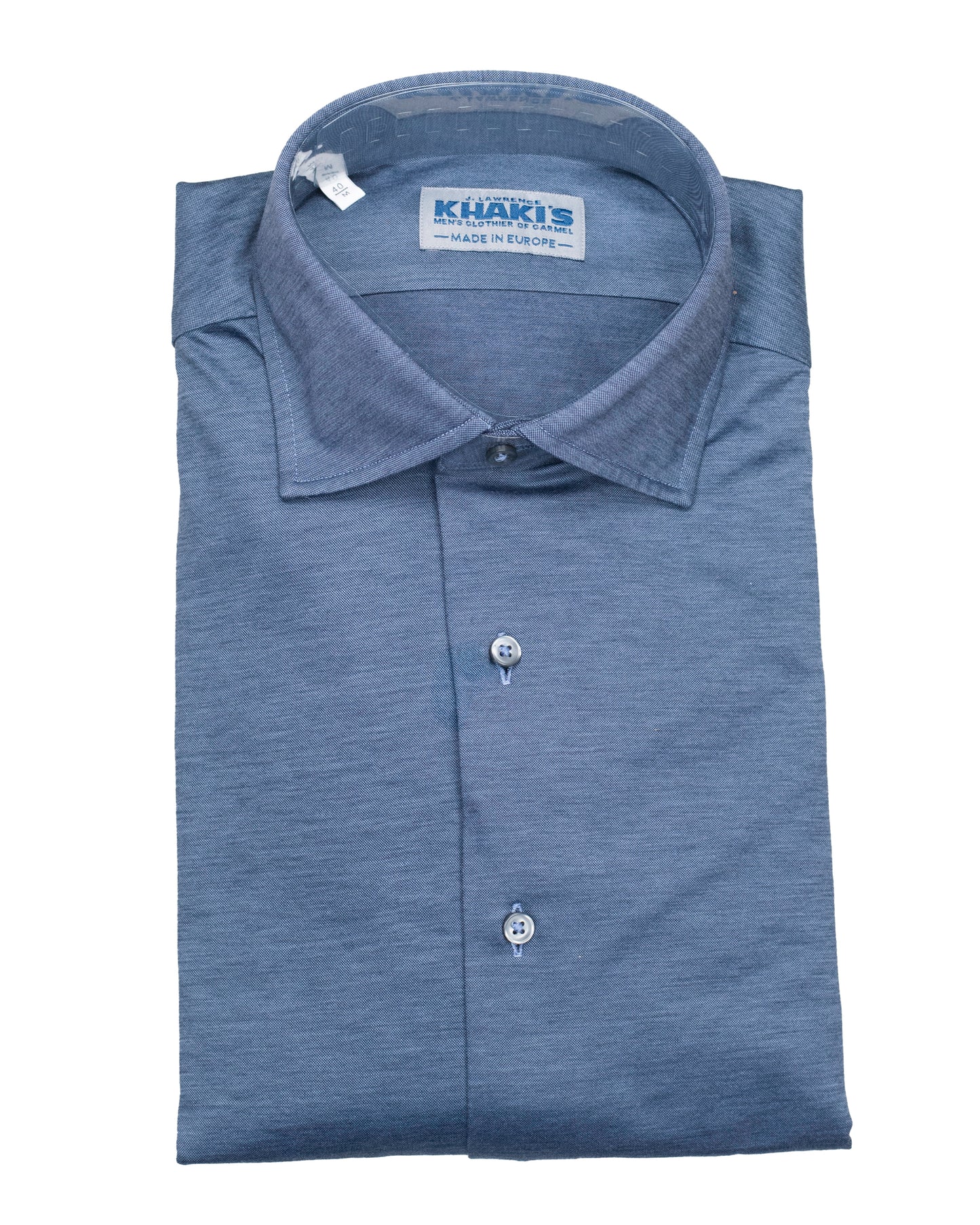 khakis brand navy jersey shirt