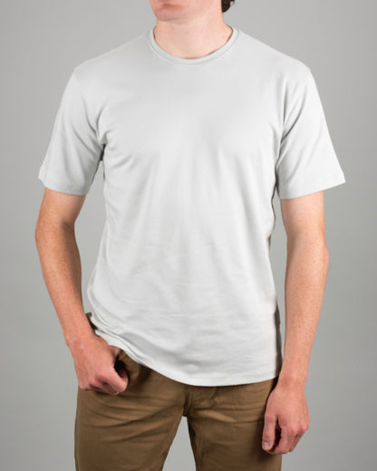 khakis brand luxe pima crewneck ss tee