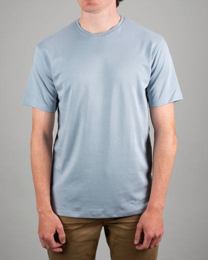 khakis brand luxe pima crewneck ss tee