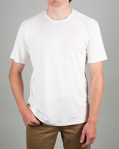 khakis brand luxe pima crewneck ss tee