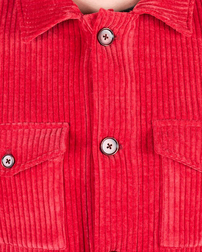 khakis brand cord overshirt jacket