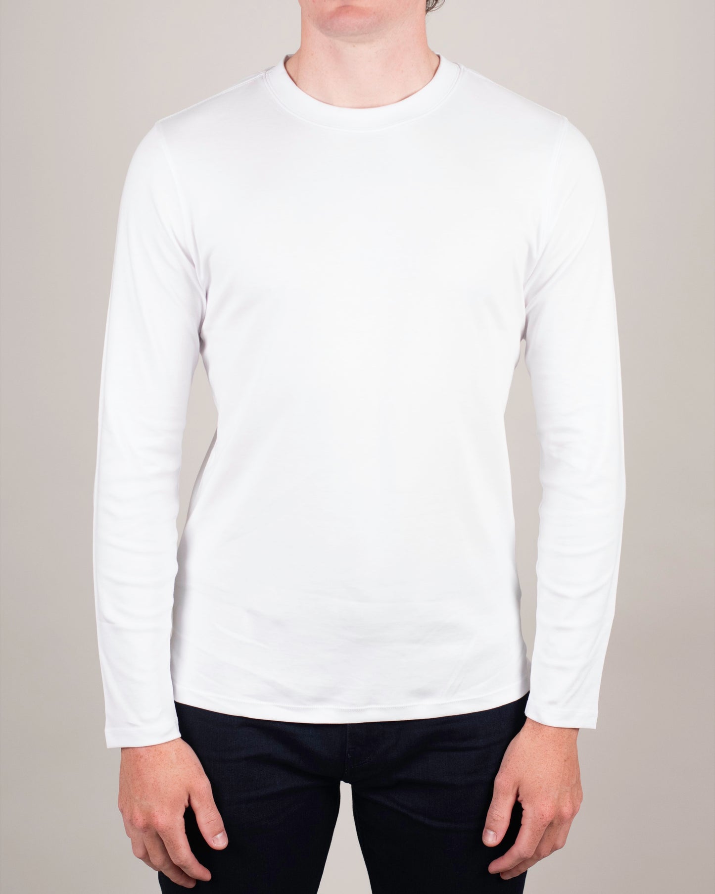 khakis brand georgia crewneck ls tee