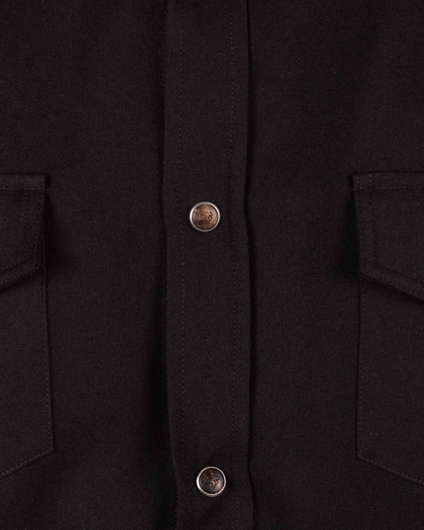 pescarolo snap front overshirt