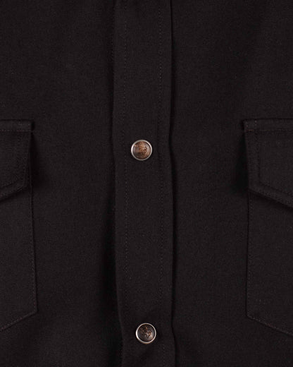 pescarolo snap front overshirt