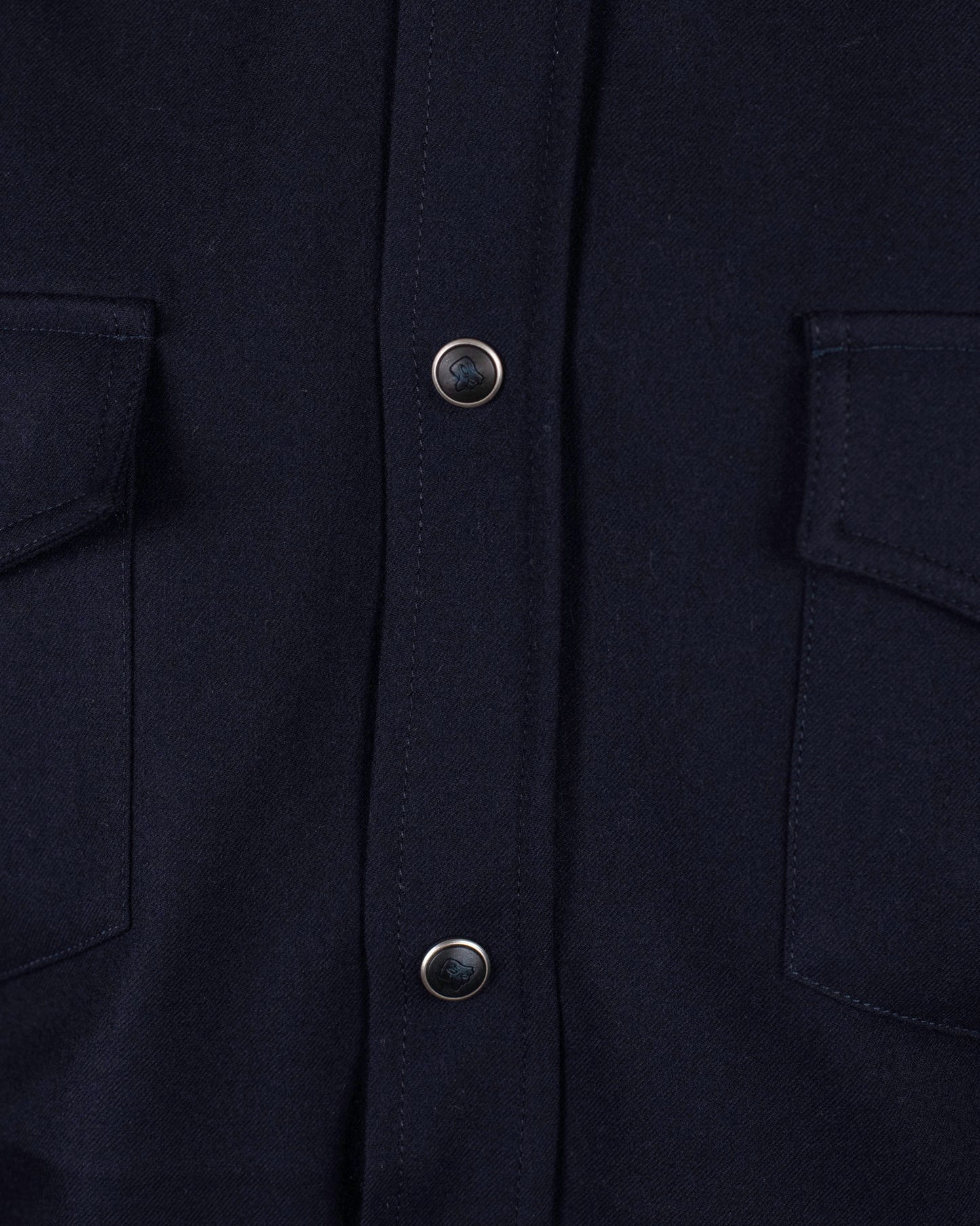 pescarolo snap front overshirt