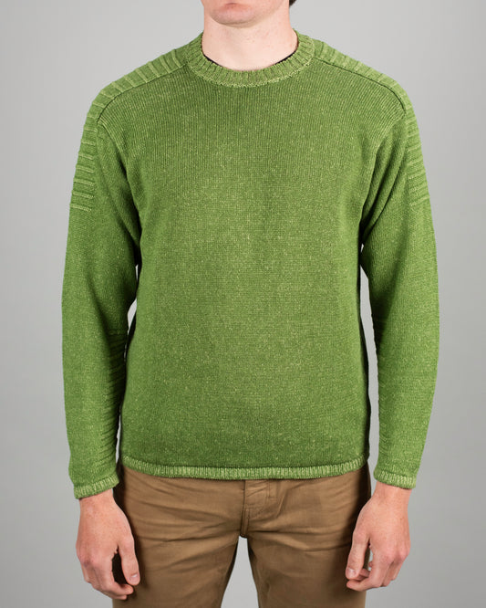 inis meain linen crewneck sweater