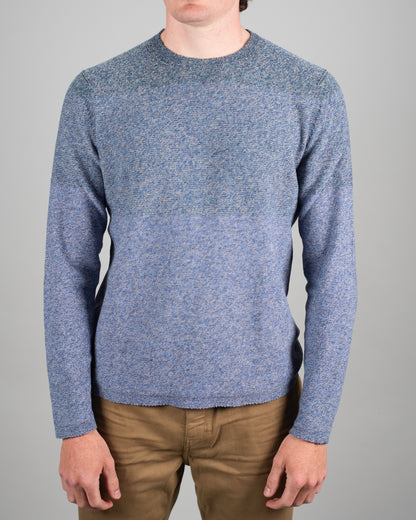 inis meain linen cotton crewneck sweater