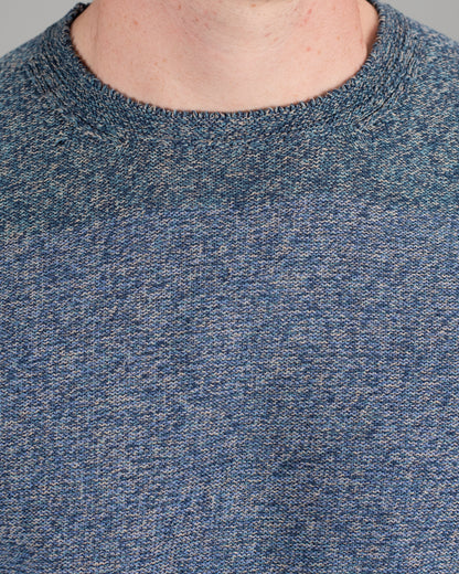inis meain linen cotton crewneck sweater