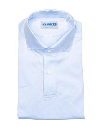 khakis brand lt blue luxe polo