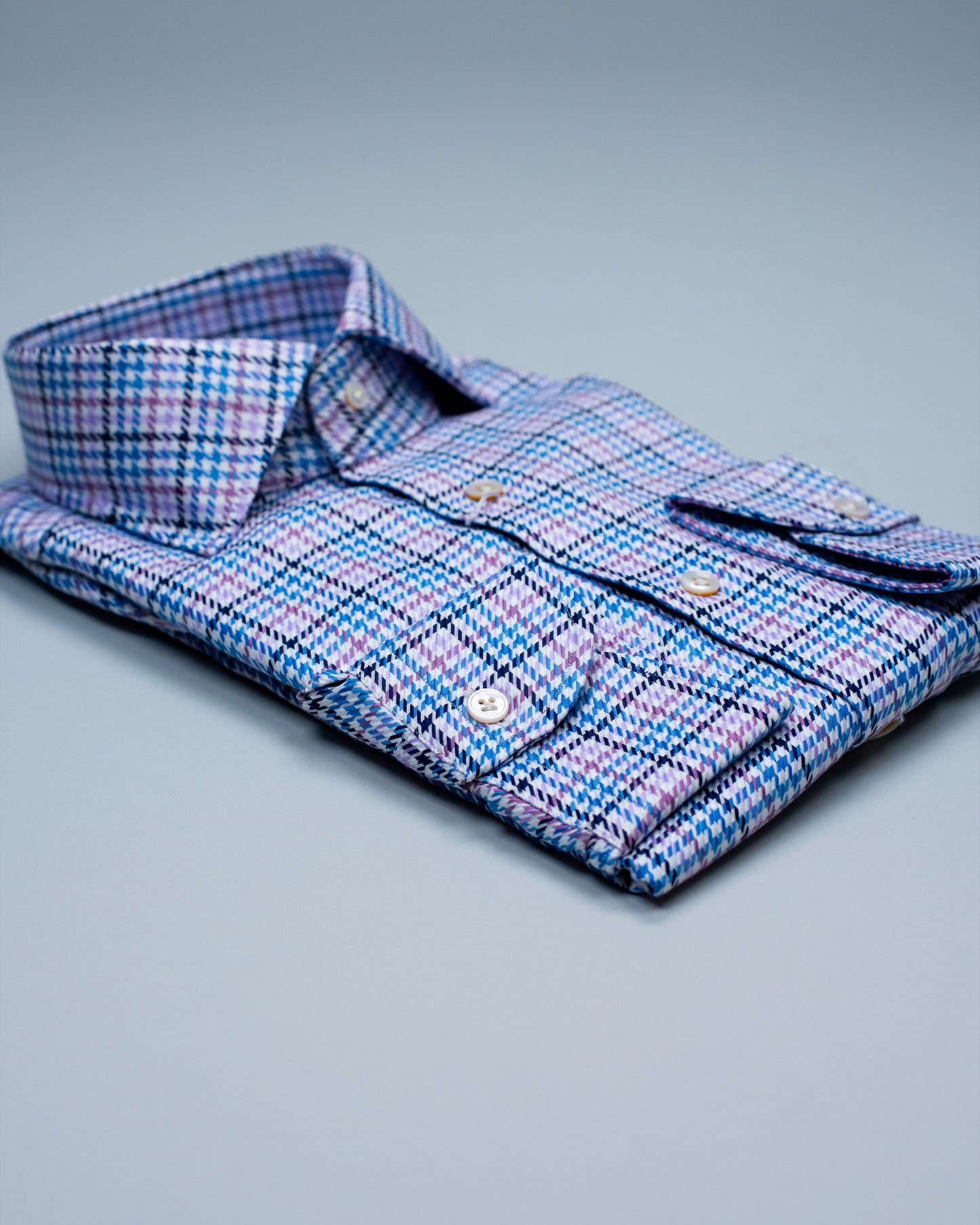 khakis brand purple plaid shirt