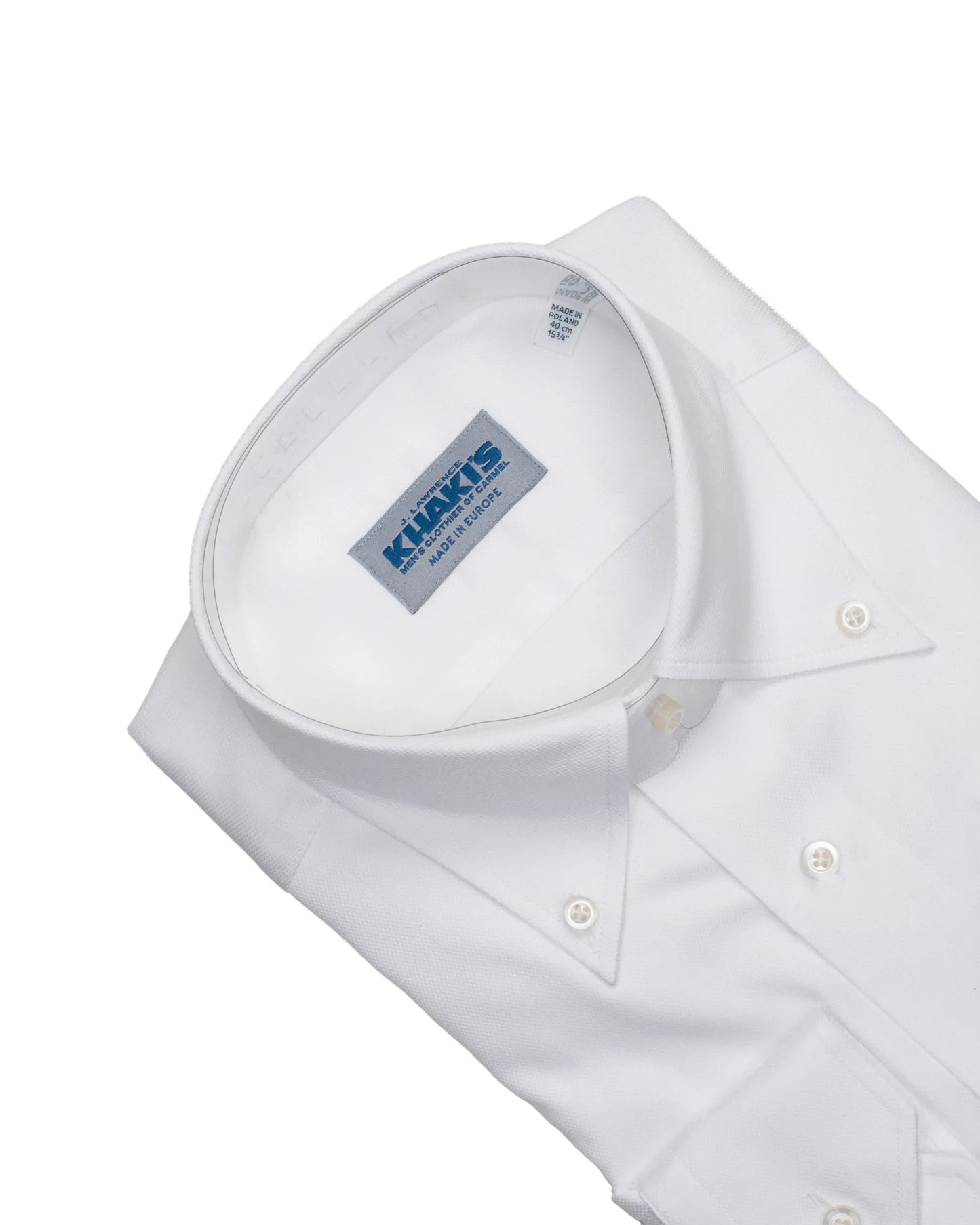 khakis brand solid white dress shirt