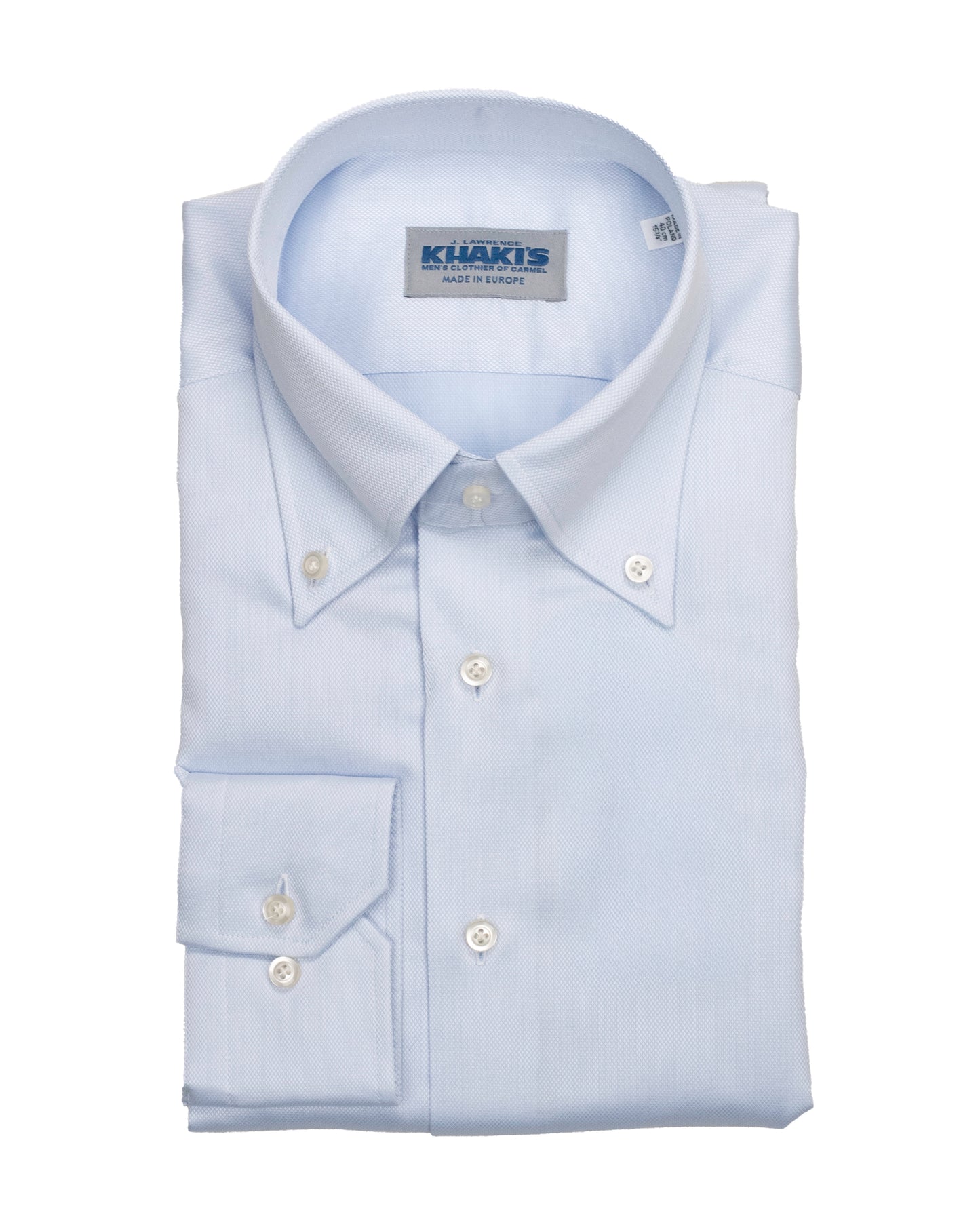 khakis brand blue dress shirt