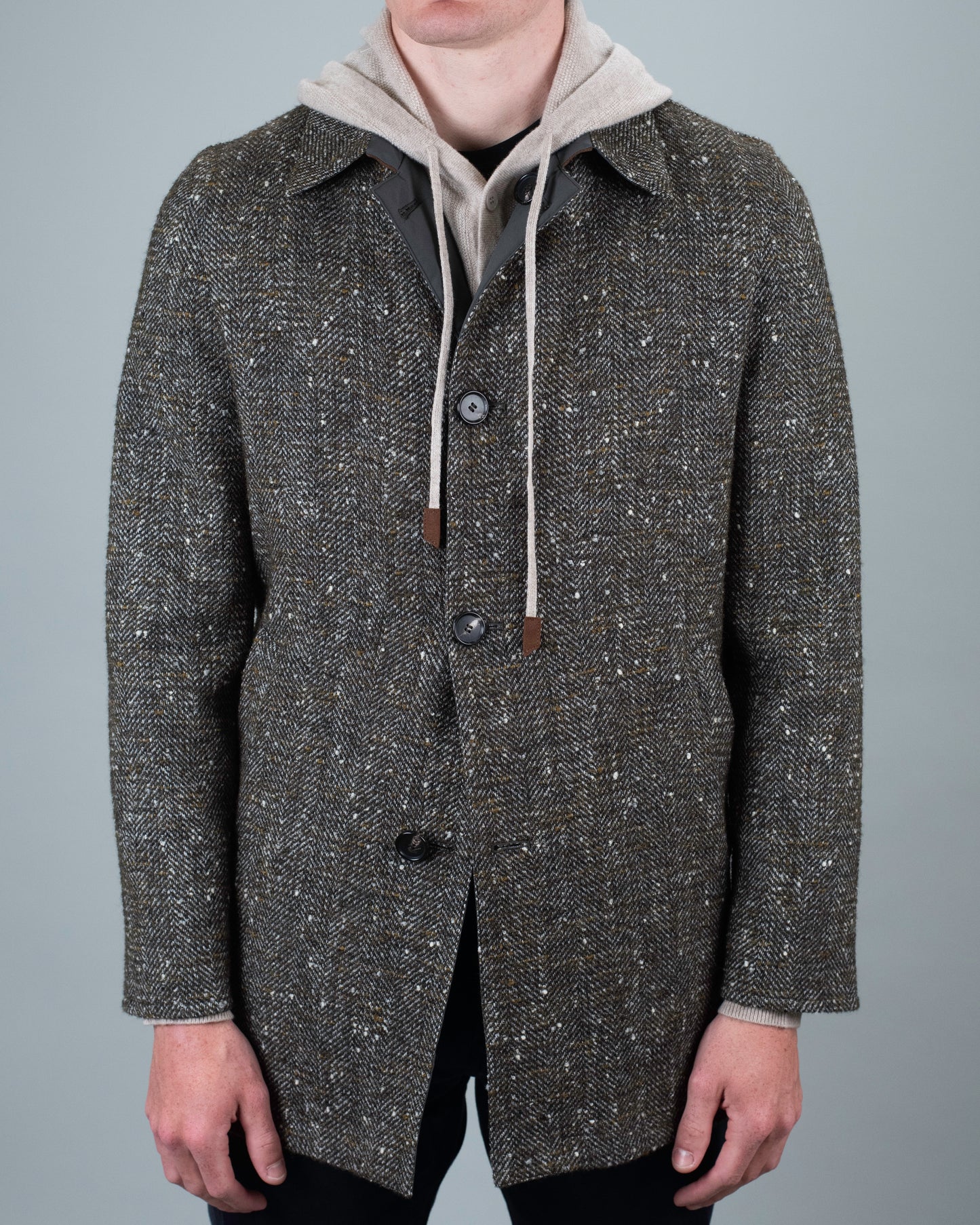 khakis brand reversible baby alpaca coat