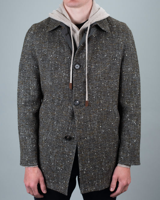 khakis brand reversible baby alpaca coat