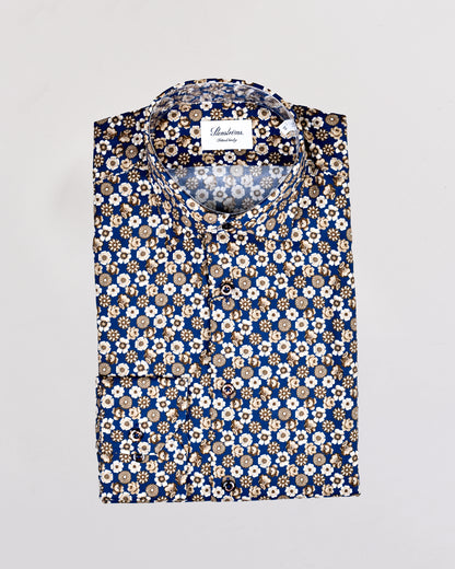 Khaki’s of Carmel - Navy Technical Patterned Shirt