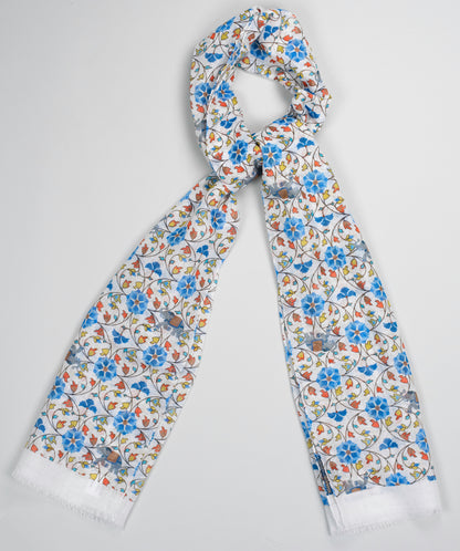 khakis brand spring linen scarf
