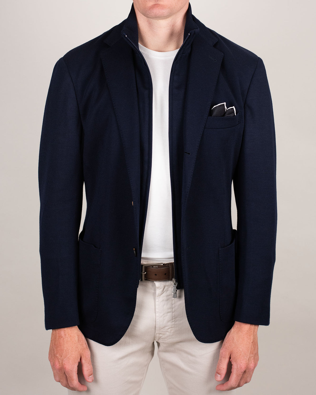eleventy blue lp hoodie soft coat