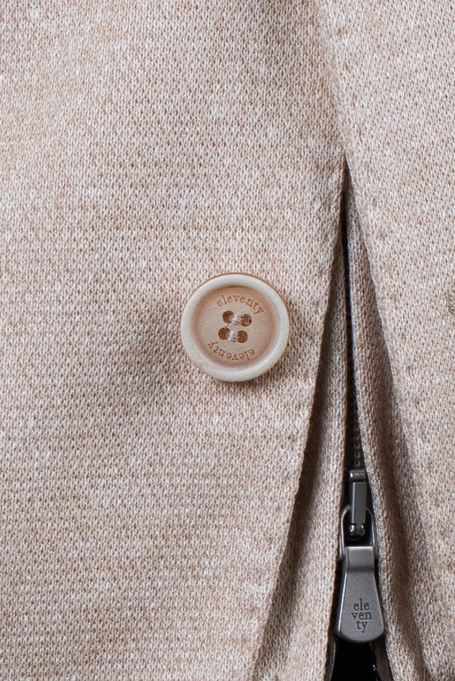 eleventy coriander tan hoodie soft coat