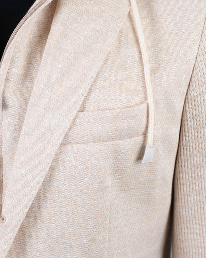 eleventy coriander tan hoodie soft coat